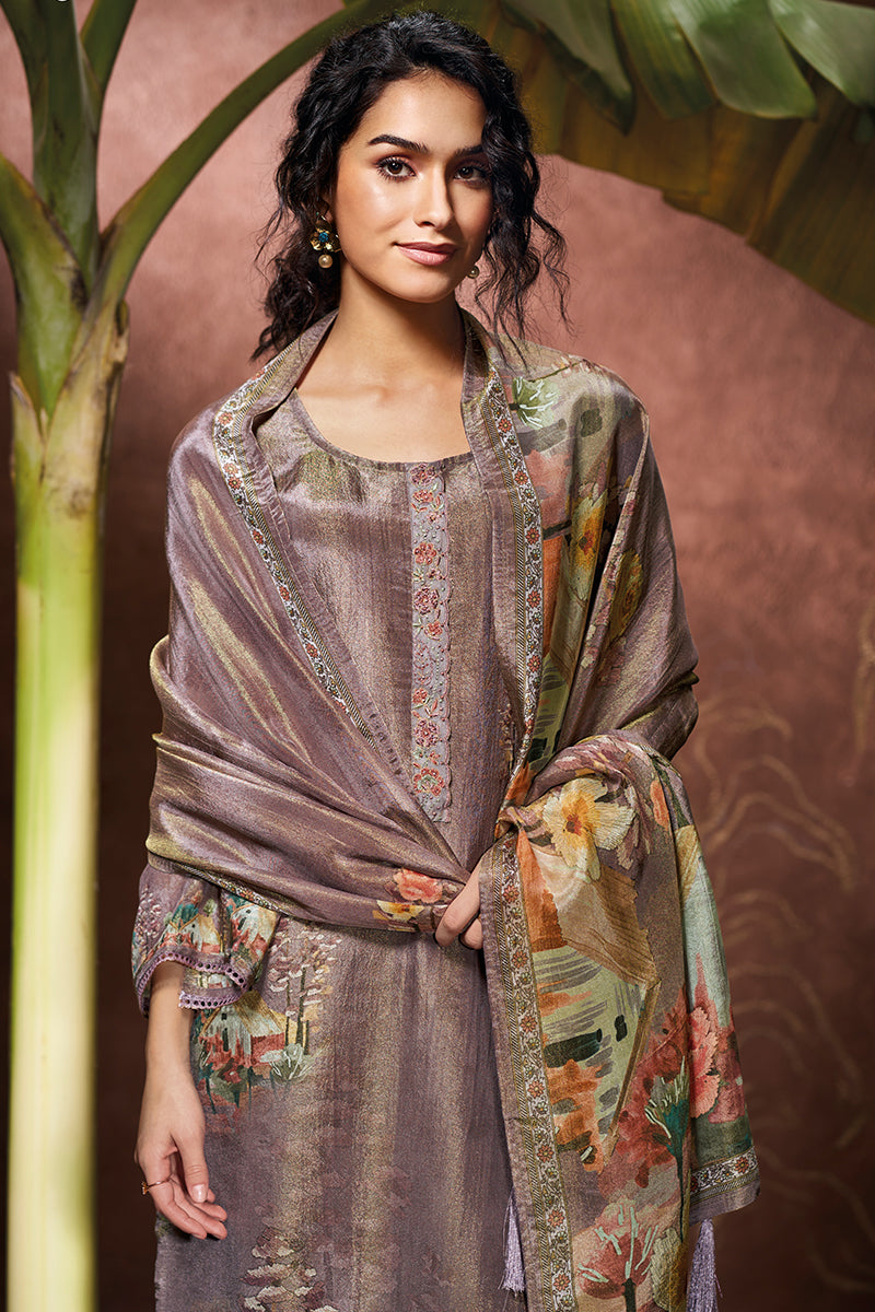 Premium Bemberg Tissue Digital Printed Salwar Suit