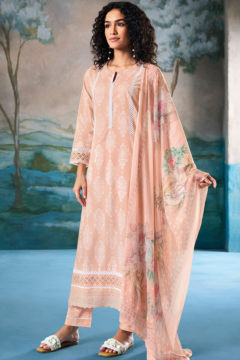 Superior Cotton Block Print Salwar Suit