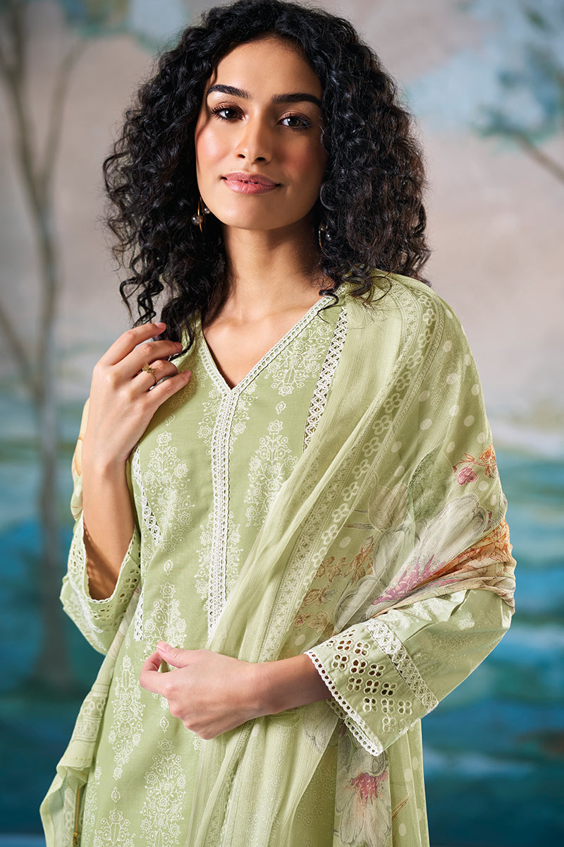Superior Cotton Block Print Salwar Suit