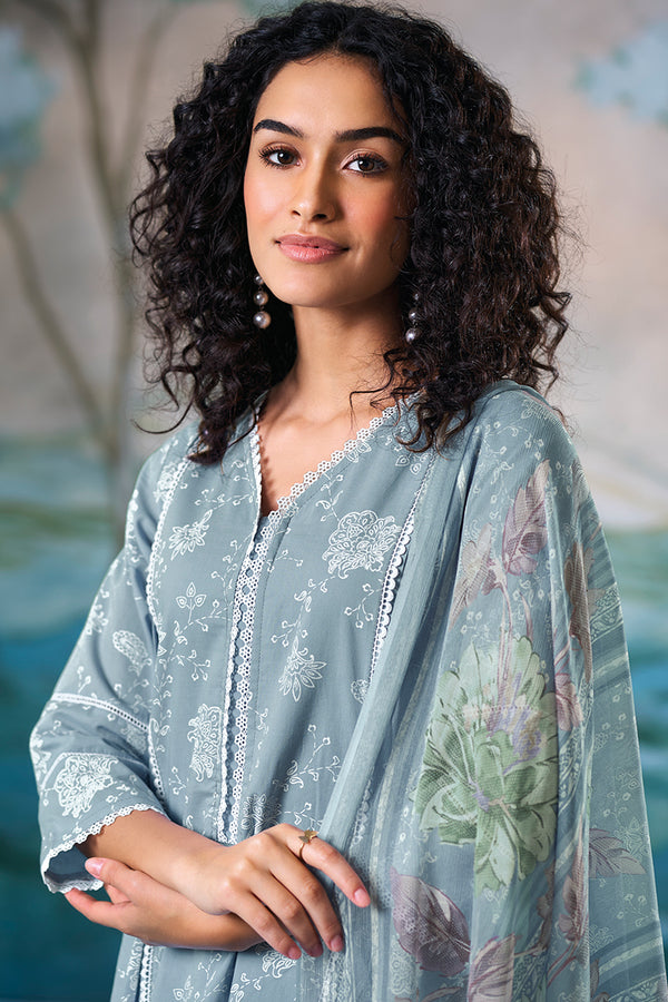 Superior Cotton Block Print Salwar Suit