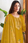 Nazneen Pure Bemberg Organza Jacquard Salwar Suit Design