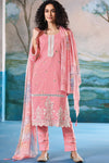 Superior Cotton Block Print With GPO Lace Salwar Suit