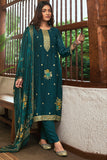 Nazneen Pure Bemberg Organza Jacquard Salwar Suit Design 1025