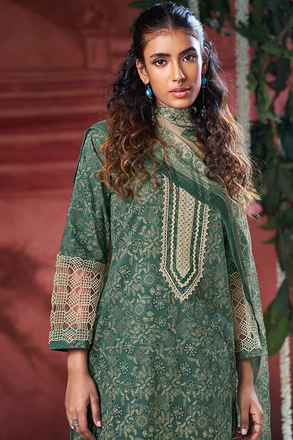 Superior Cotton Block Printed Salwar Suit