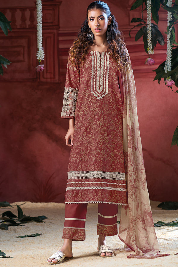Superior Cotton Block Printed Salwar Suit
