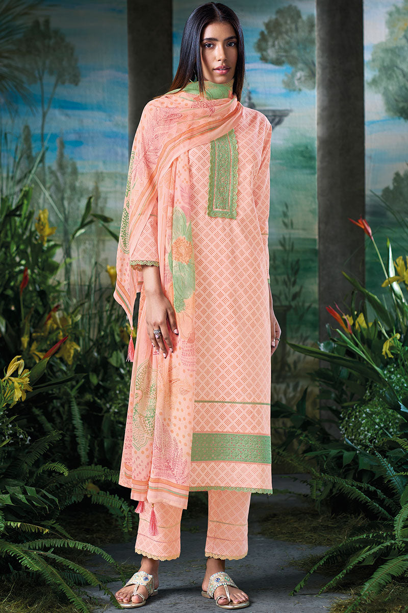 Superior Cotton Embroidered Salwar Suits