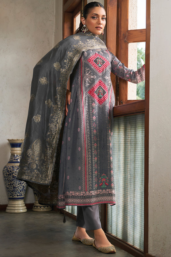 Arzu Pure Bemberg Silk Salwar Suit Design