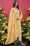 Superior Cotton Block Print With GPO Lace Salwar Suit