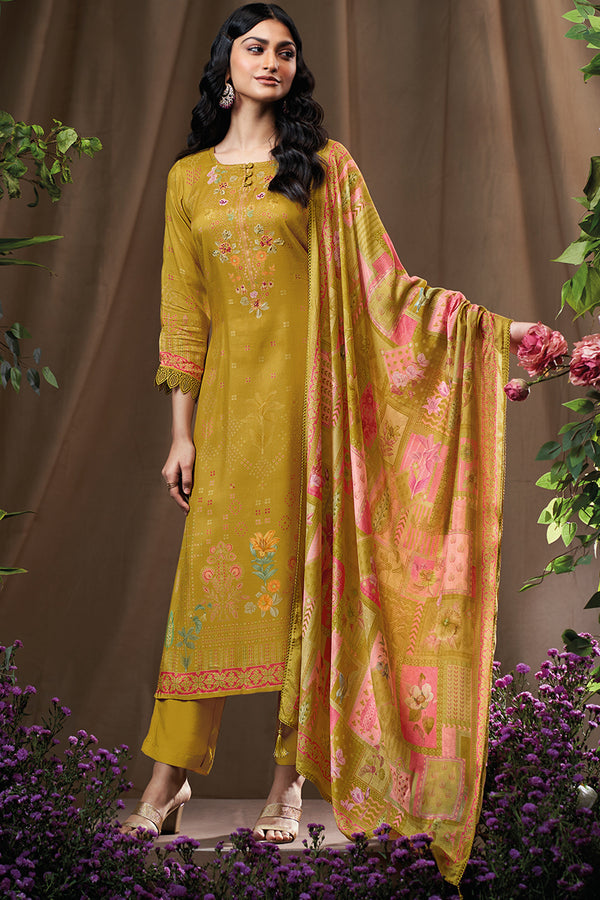 Premium Pure Muslin Digital Printed Salwar Suit