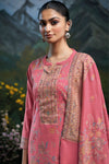 Premium Pure Wool Pashmina Meena Jacquard Salwar Suit