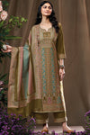 Premium Pure Pashmina Jacquard Salwar Suit