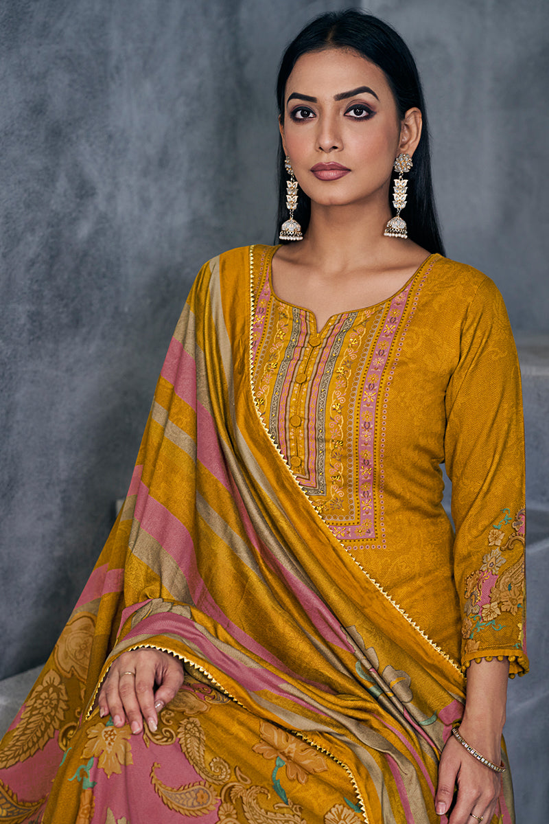 Premium Pure Pashmina Digital Printed Salwar Suit