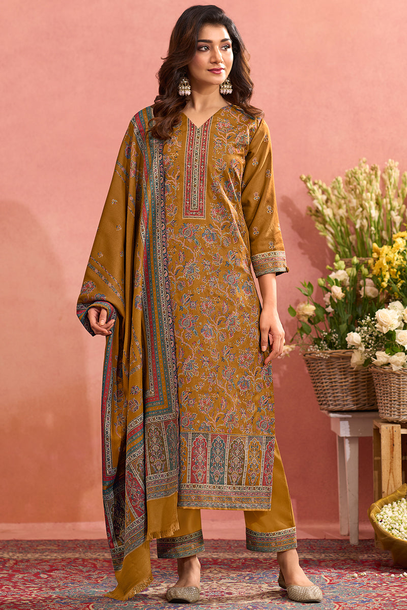 Premium Pure Pashmina Salwar Suit