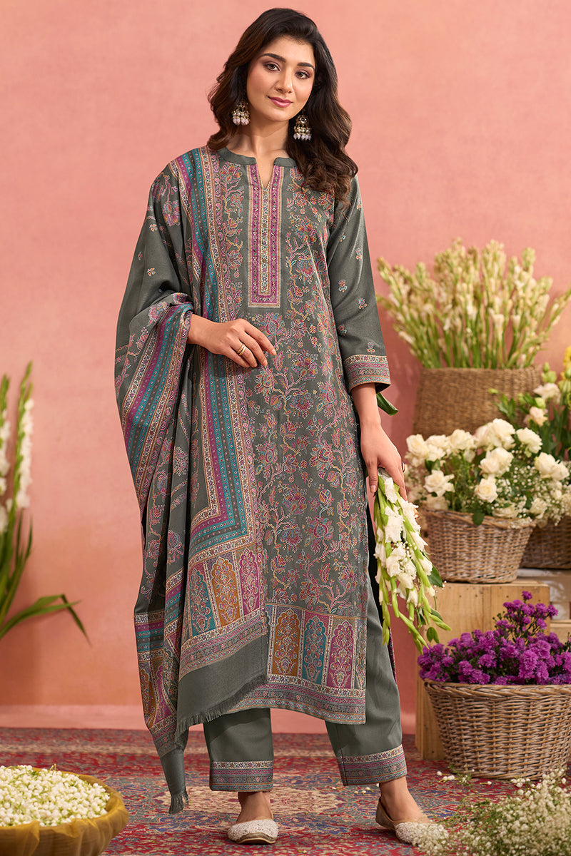 Premium Pure Pashmina Salwar Suit