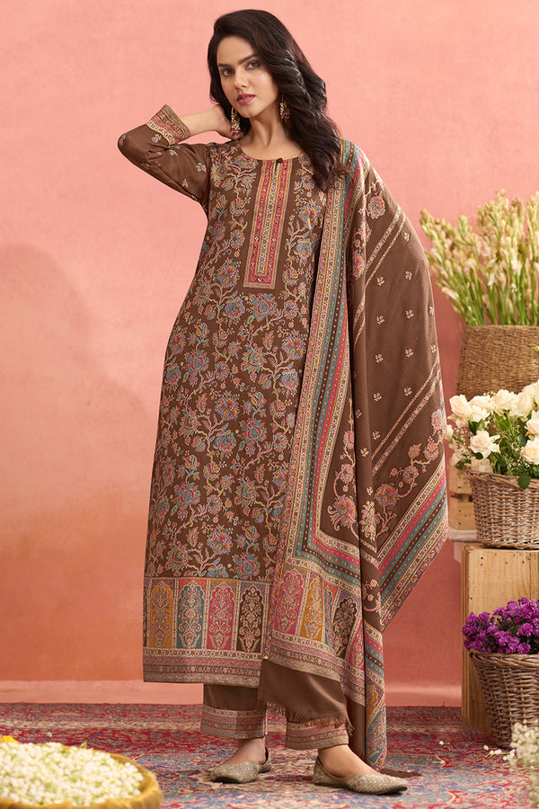 Premium Pure Pashmina Salwar Suit