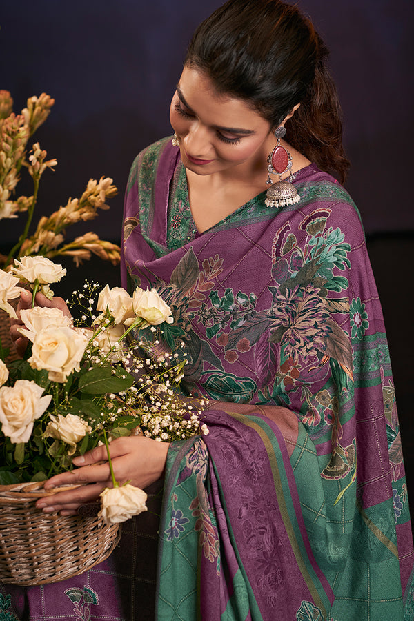 Premium Pure Pashmina Digital Printed Salwar Suit