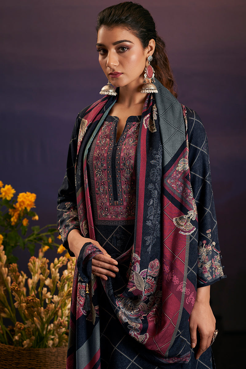 Premium Pure Pashmina Digital Printed Salwar Suit