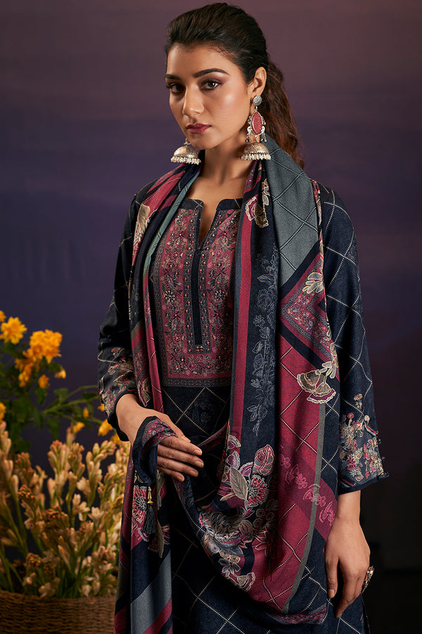 Premium Pure Pashmina Digital Printed Salwar Suit