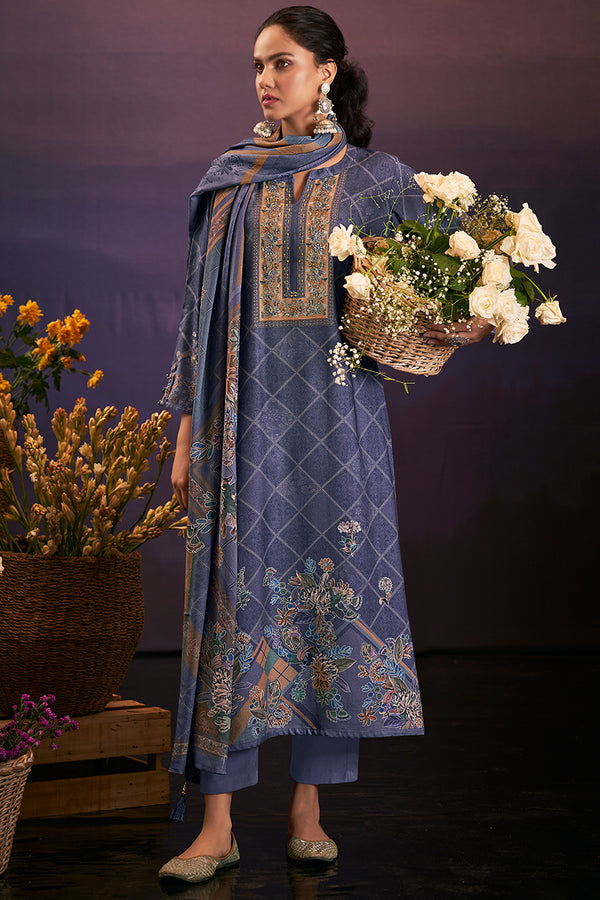 Premium Pure Pashmina Digital Printed Salwar Suit