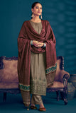 Varnika Pure Viscose Pashmina Salwar Suit Design 1043