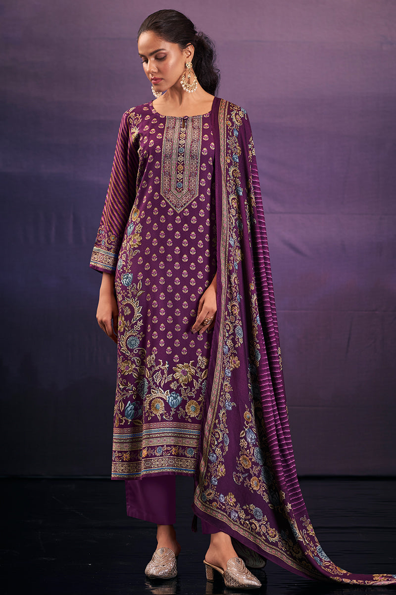 Premium Pure Pashmina Digital Printed Salwar Suit