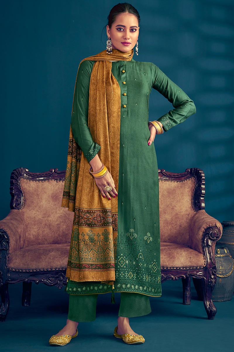 Varnika Pure Viscose Pashmina Salwar Suit Design