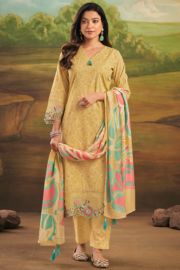Superior Cotton Block Printed Salwar Suit