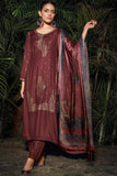 Sarang Pure Meena Woven Pashmina Salwar Suit Design 1051