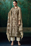 Pure Mul Chanderi Digital Print With Handwork Salwar Suit