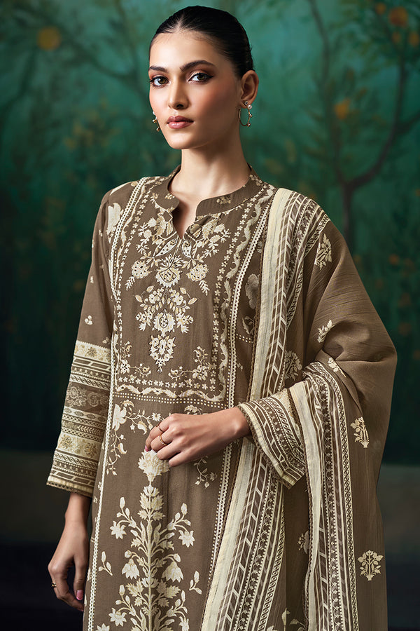 Pure Mul Chanderi Digital Print With Handwork Salwar Suit