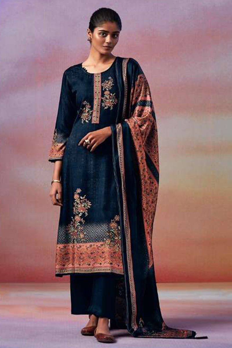 Paro Pure Viscose Pashmina Salwar Suit Design 893