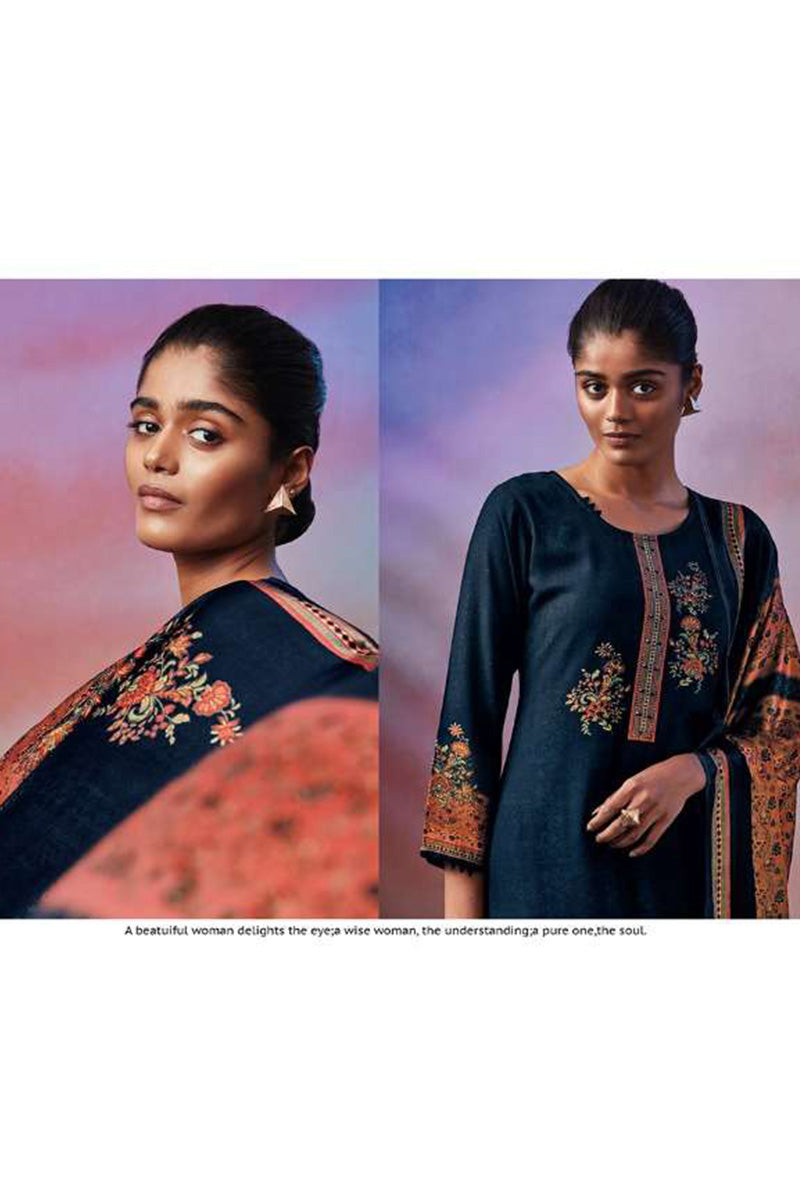 Paro Pure Viscose Pashmina Salwar Suit Design