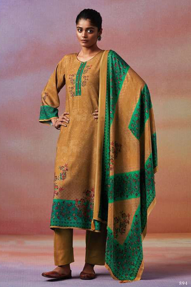 Paro Pure Viscose Pashmina Salwar Suit Design