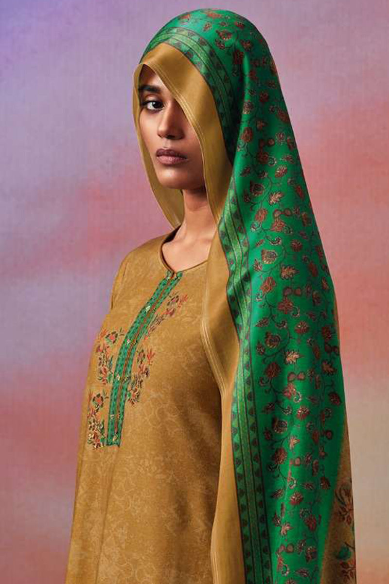 Paro Pure Viscose Pashmina Salwar Suit Design