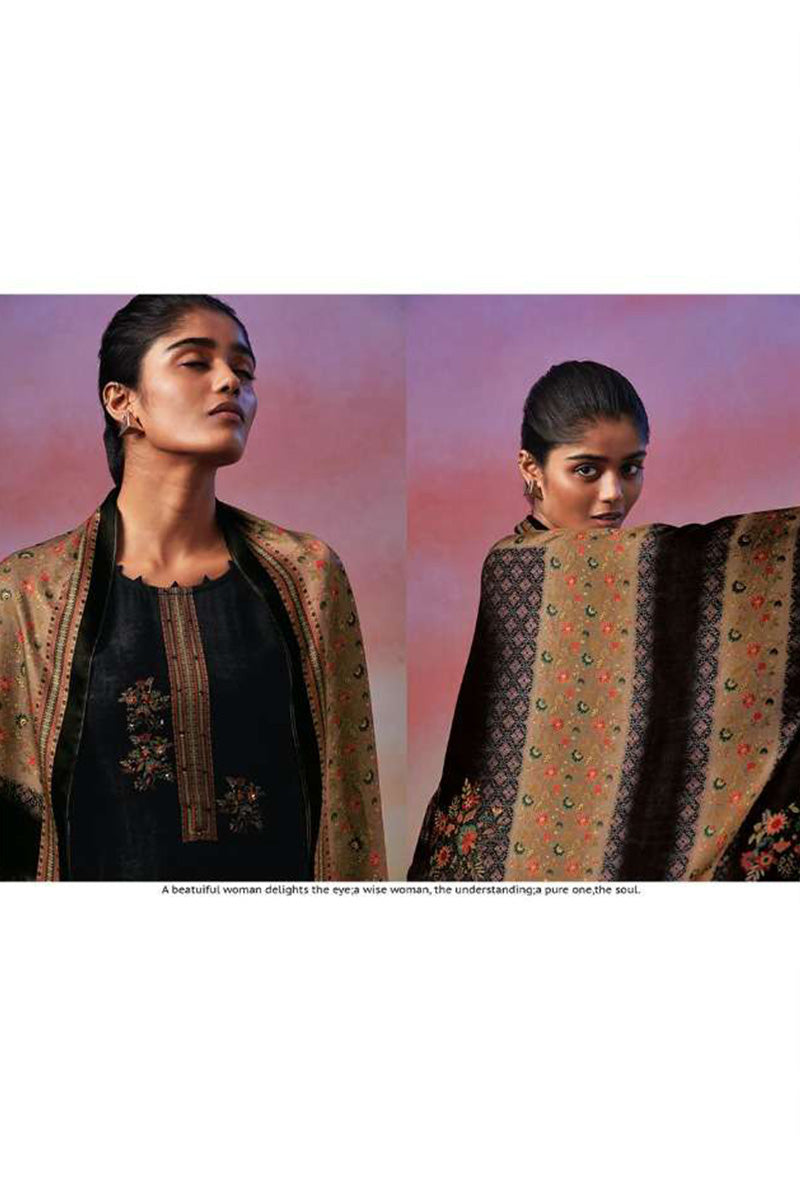 Paro Pure Viscose Pashmina Salwar Suit Design