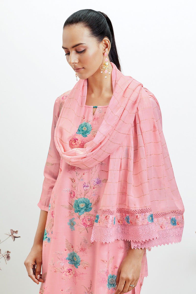 Nura Pure Soft Bemberg Silk Salwar Suit Design 912