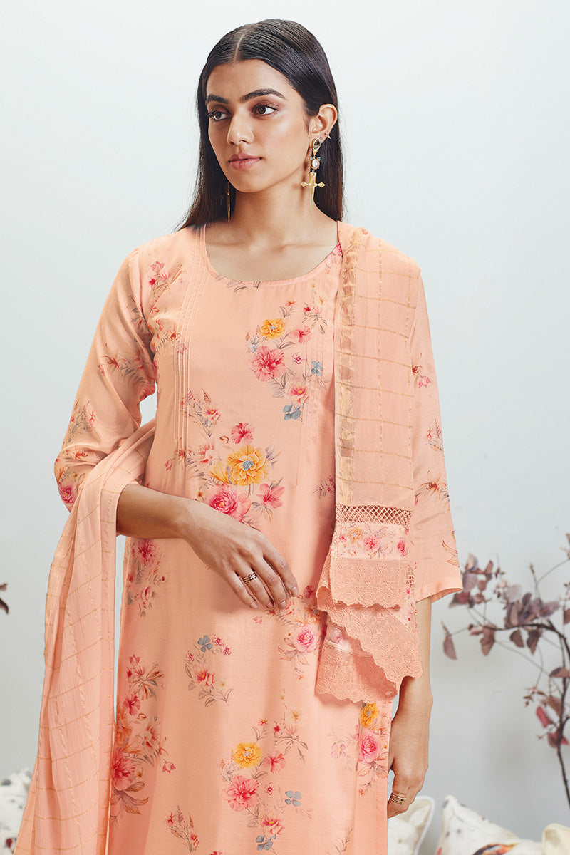 Nura Pure Soft Bemberg Silk Salwar Suit Design