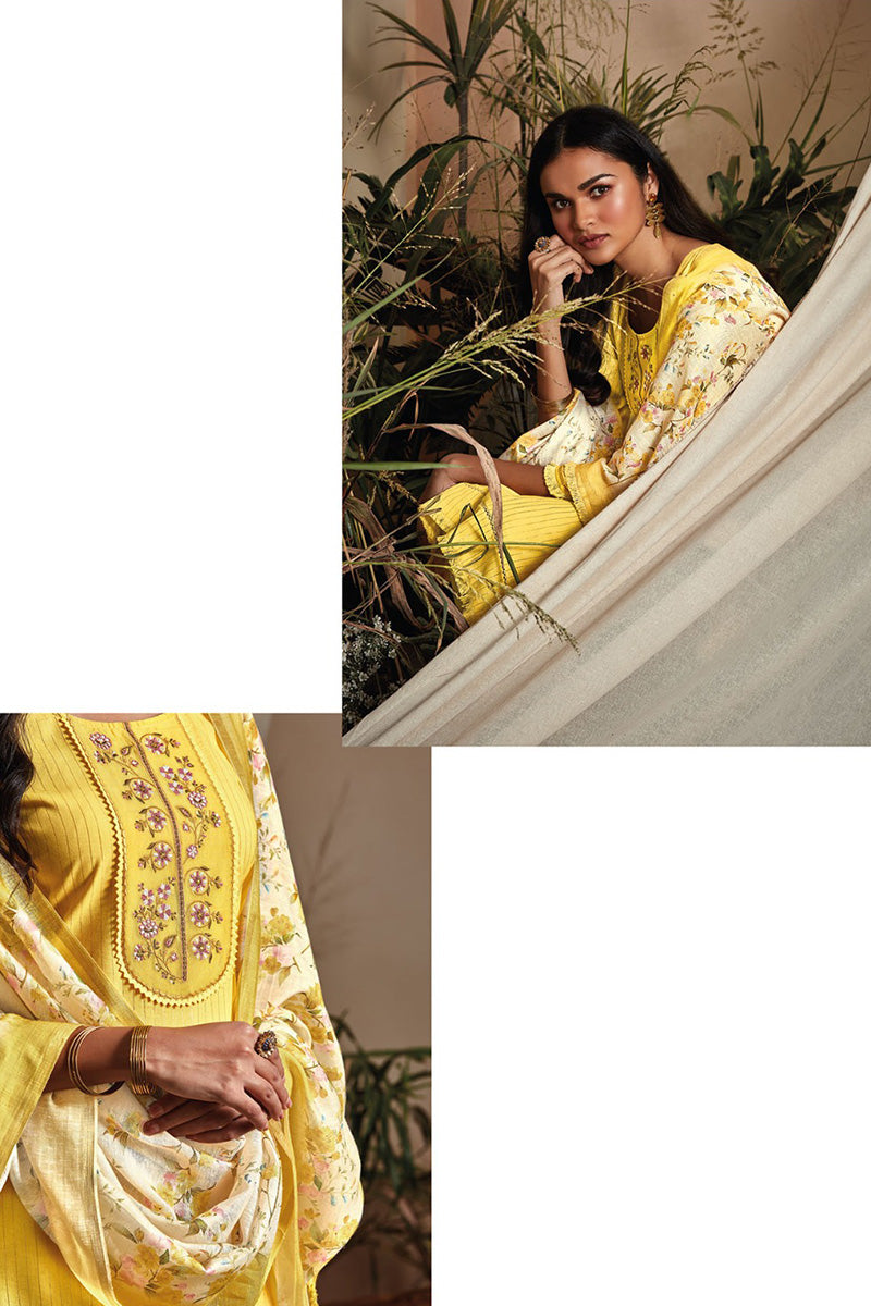 Harshit Summer Affair Designer Print Cotton Salwar Suit Summer Collection
