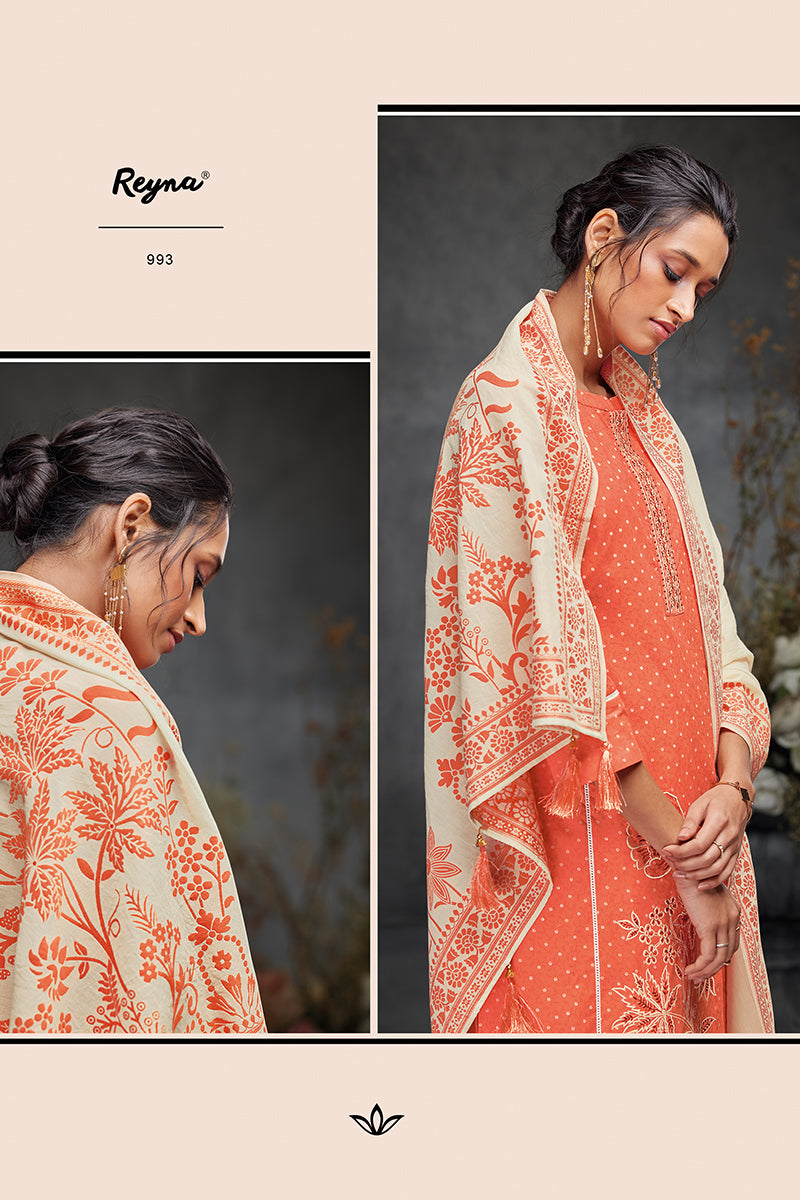 Oriana Pure Cotton Salwar Suit Design 993