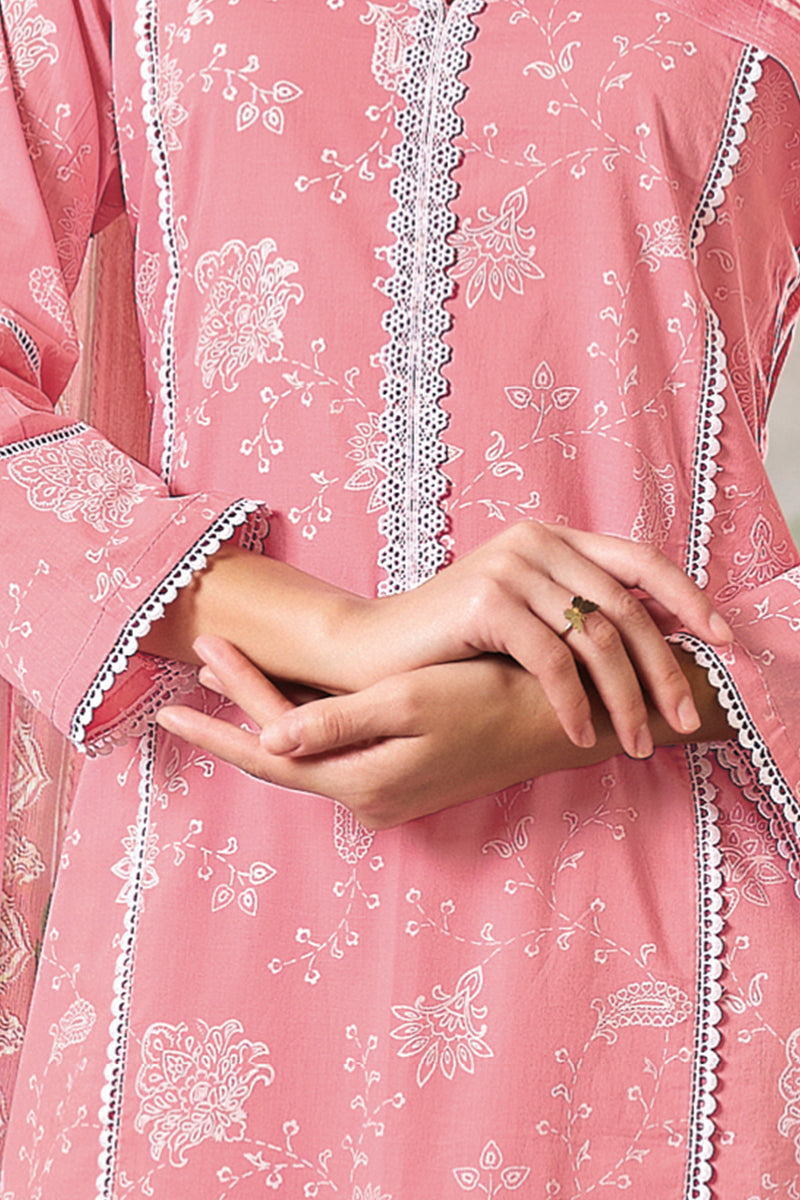 Superior Cotton Block Print Pink Co-Ord Set