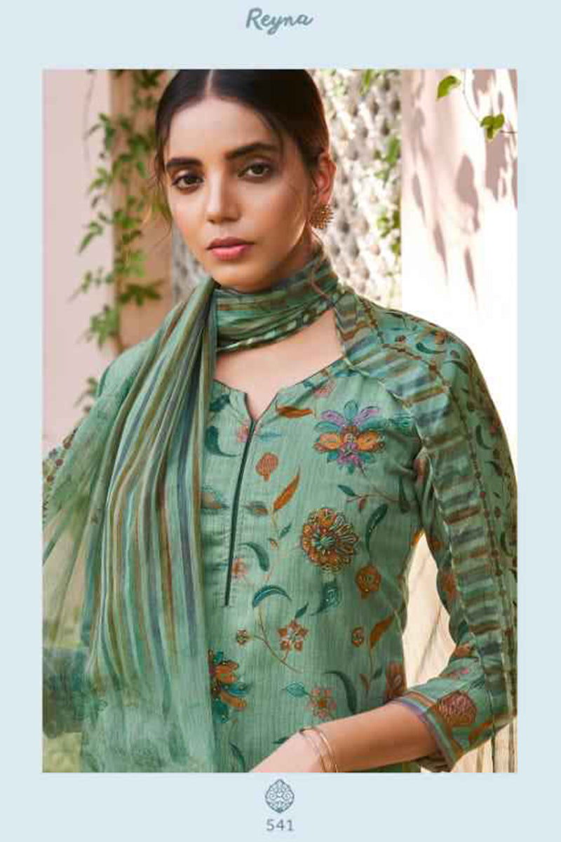 Winter Waves Pashmina Salwar Suit Design 541