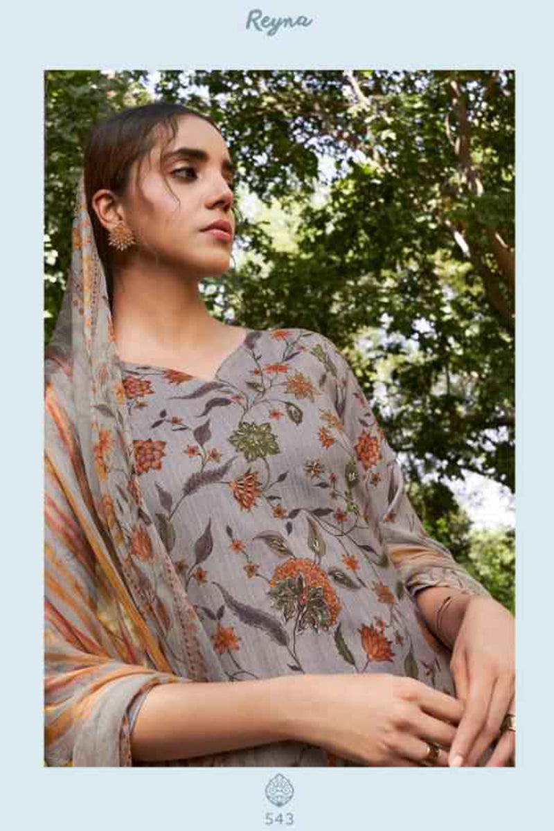 Winter Waves Pashmina Salwar Suit Design