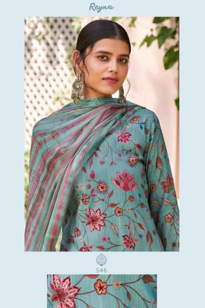 Winter Waves Pashmina Salwar Suit Design
