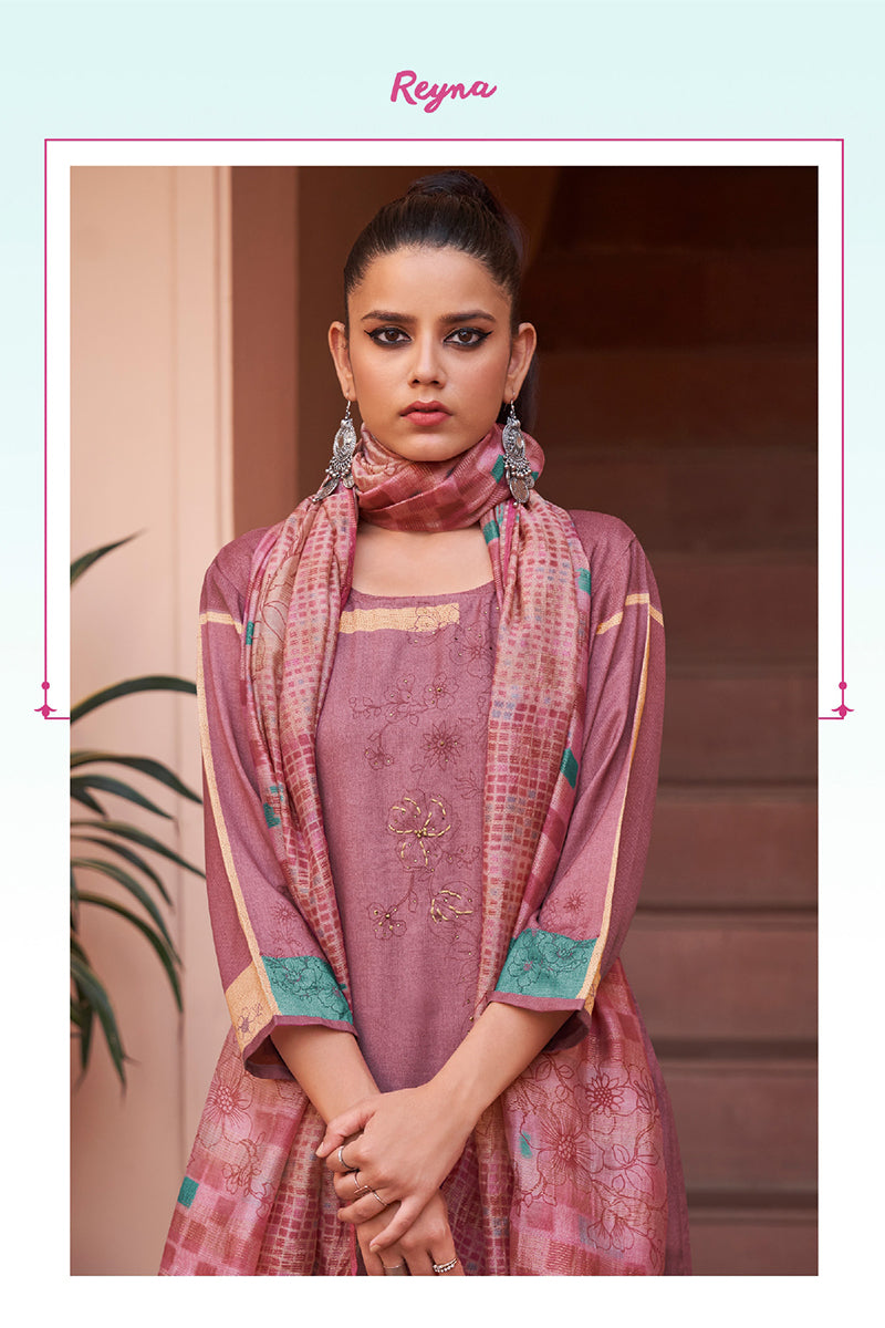 The Ancestry Story Pashmina Salwar Suit Design