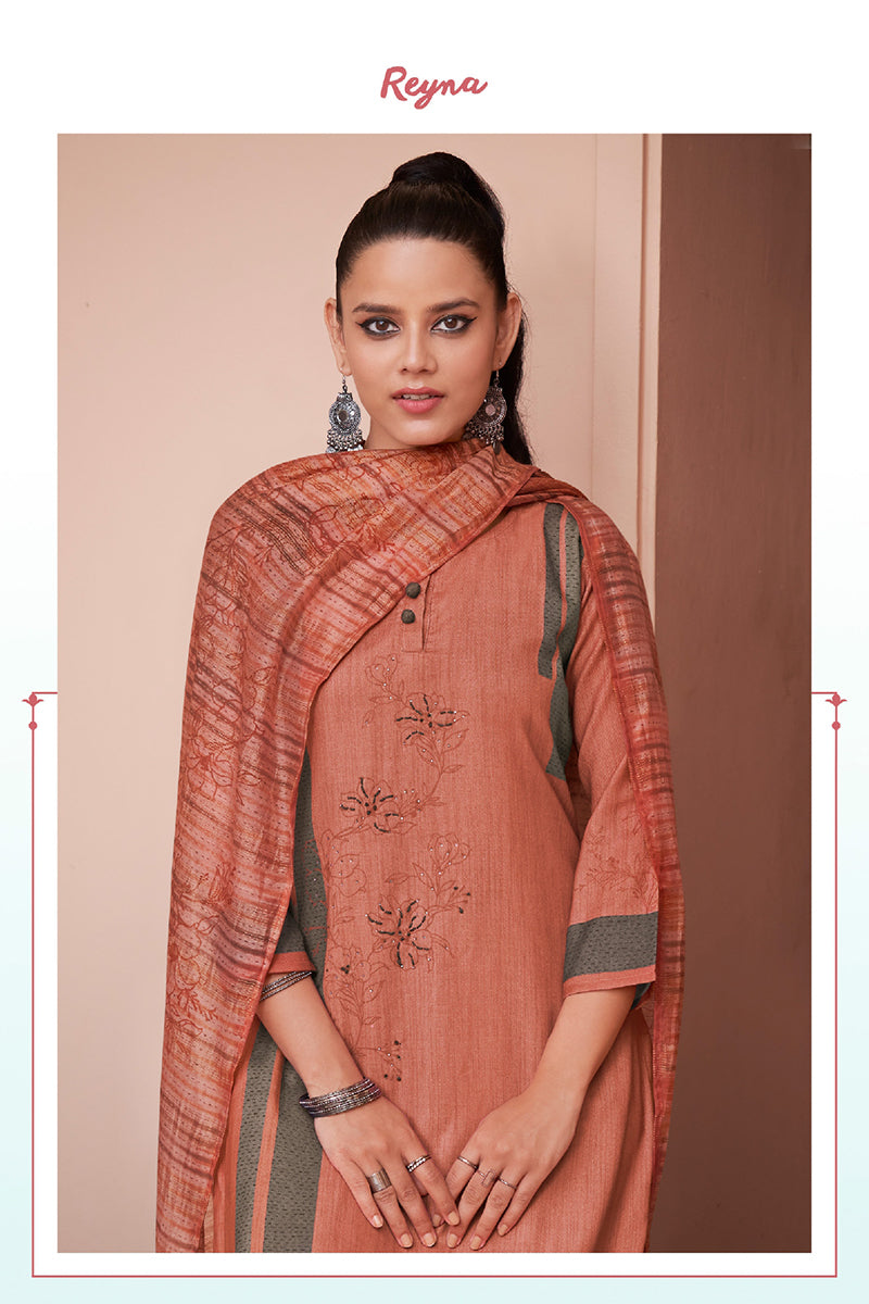 The Ancestry Story Pashmina Salwar Suit Design
