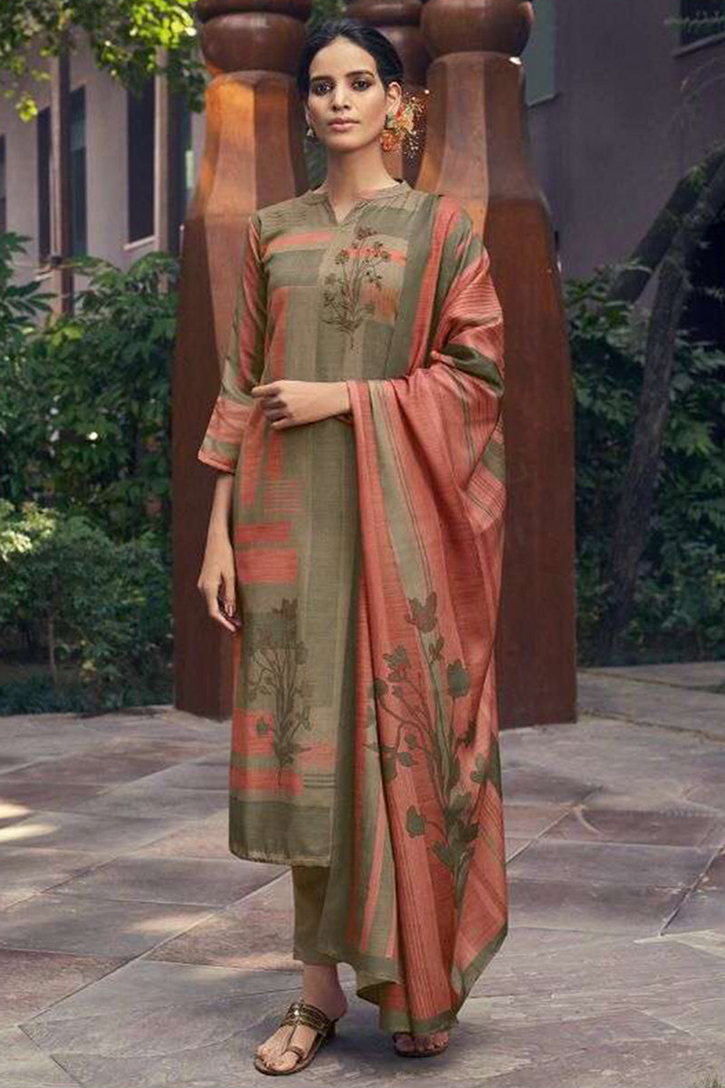 Balaji Kashmiri Pashmina Designer Dress Material: Textilecatalog