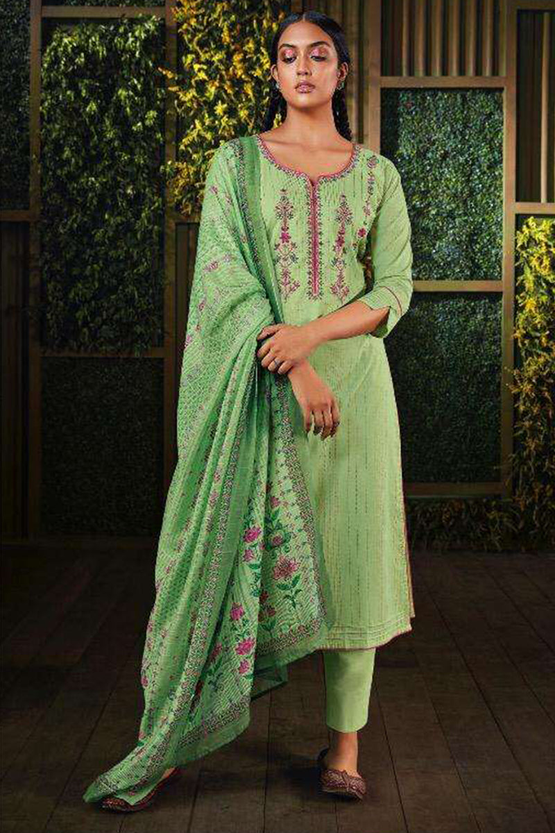 Gardenia Superior Lawn Cotton Salwar Suit Design 602