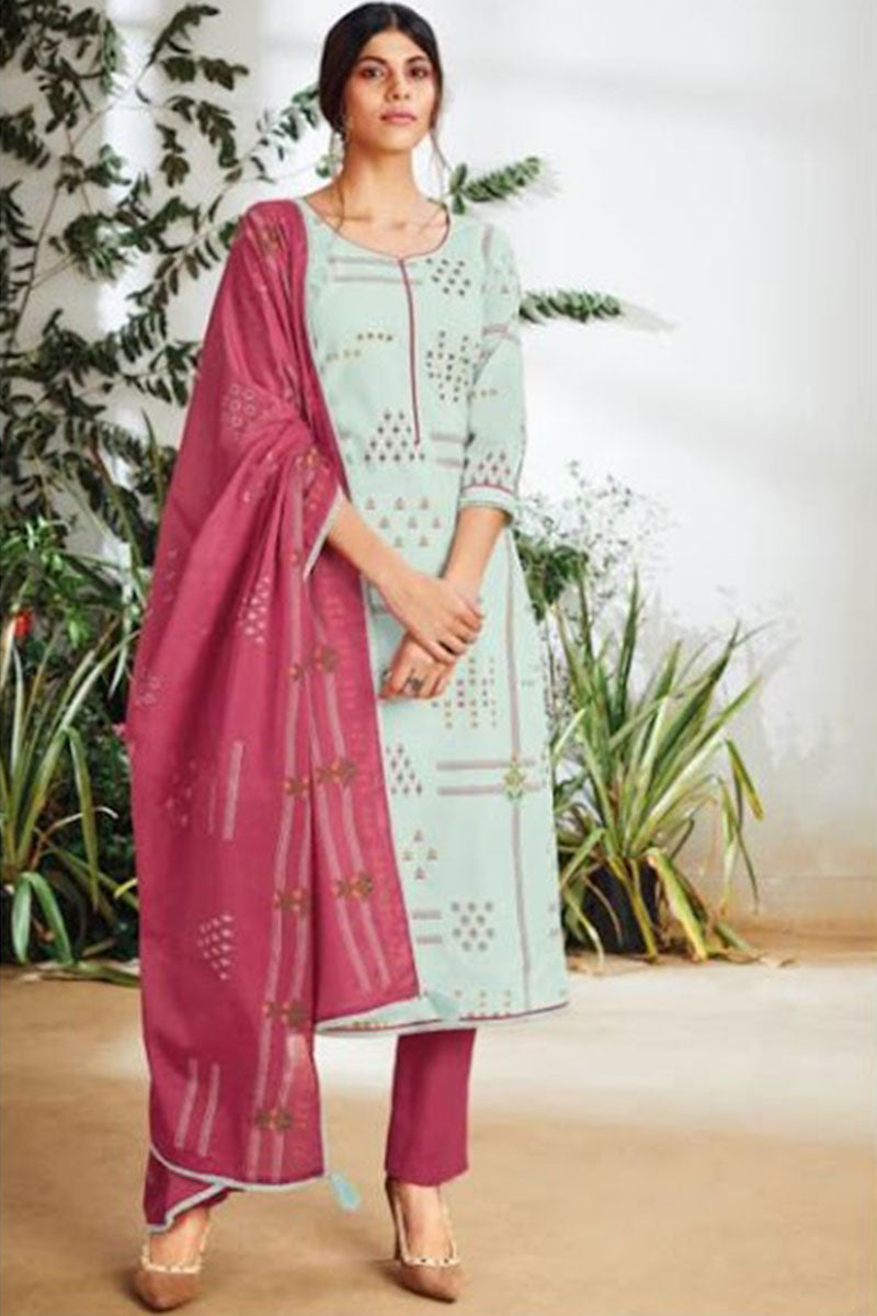 Sila Pure Cotton Salwar Suit Design