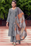 Rang Pure Bemberg Monga Silk Salwar Suit Design 827