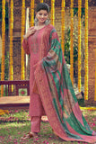 Genda Phool Bemberg Russian Silk Salwar Suit Design 832